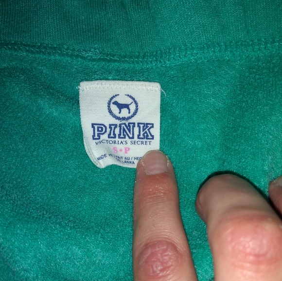 PINK Victoria's Secret Love Pink Logo Boyfriend Pants - Picture 3 of 10